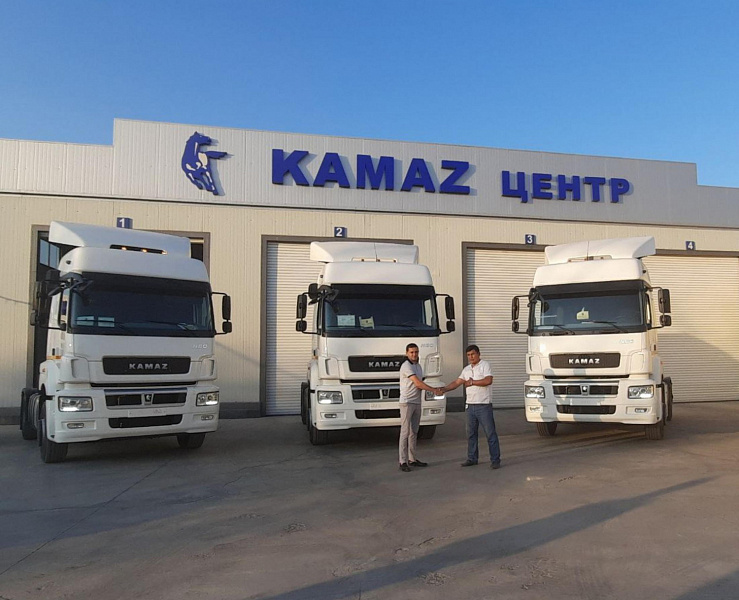 Тягачи КАМАЗ-5490 в лизинг для нового клиента из Узбекистана