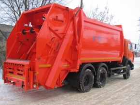 МУСОРОВОЗ КОММАШ (МЦЕНСК) КО-427-80 НА ШАССИ КАМАЗ 65115-773081-42